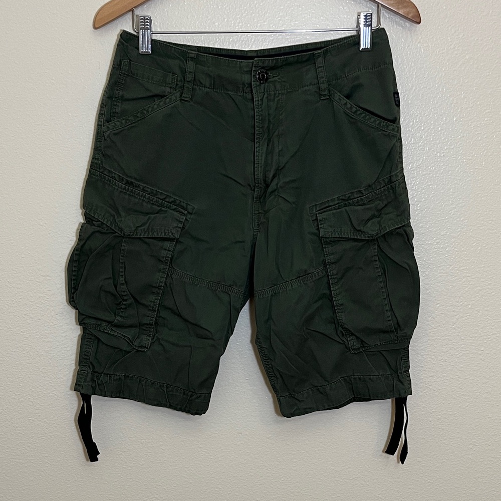 G-Star Dark Green Cargo Shorts